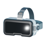 Icono en 3d de gafas de realidad virtual